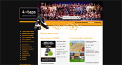 Desktop Screenshot of fourtaps.cz